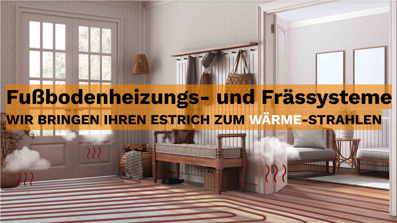Fußbodenheizungsfräsmaschine