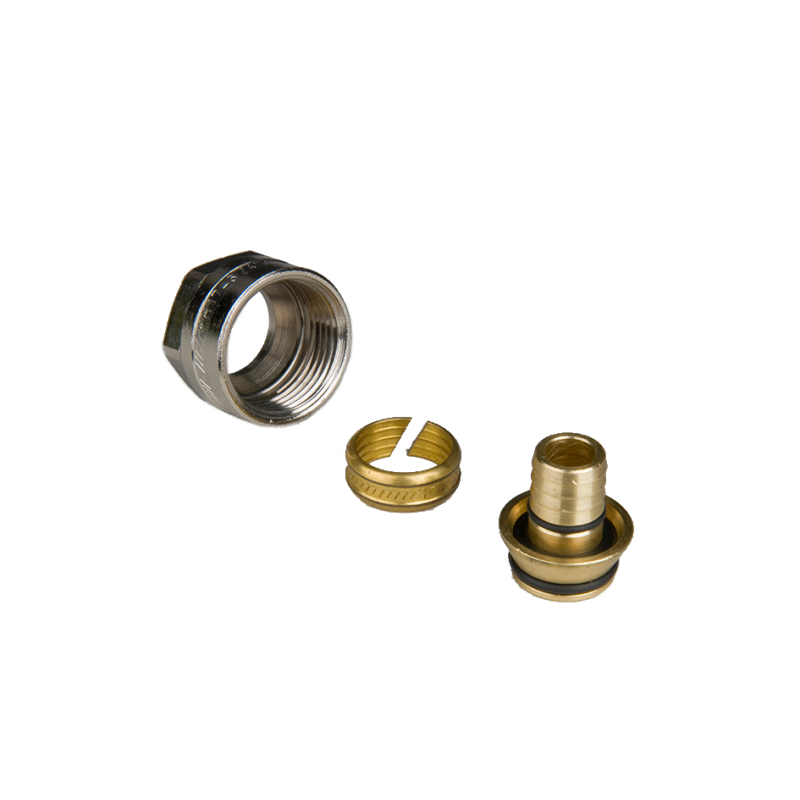 Klemmringverschraubung KV 16/2  3/4&quot; IG 16x2 mm, Eurokonus, (VPE: 2 St.)