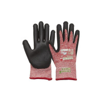 Kids Red Größe: 3-4, RPET/Polyester Feinstrickhan