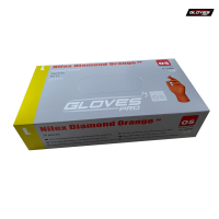 Orange Nitrile Größe: 7-11 kräftiger Nitrile
