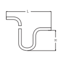 SEM AQUA FU für Unterdruck Siphon VA 2-tlg  DN 000 2
