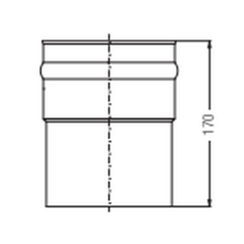 SEM AQUA FU f&uuml;r Unterdruck Adapter f&uuml;r gek&uuml;rzte Rohre  DN 113