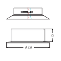 SEM AQUA FU für Unterdruck Schachtabdeckung mit Hinterl