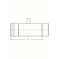 SEM AQUA FU für Unterdruck Rohr  270 BL mit MÖ  DN