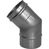 SEM AQUA FU AL Bogen 45 Grad  AL  DN 150 1