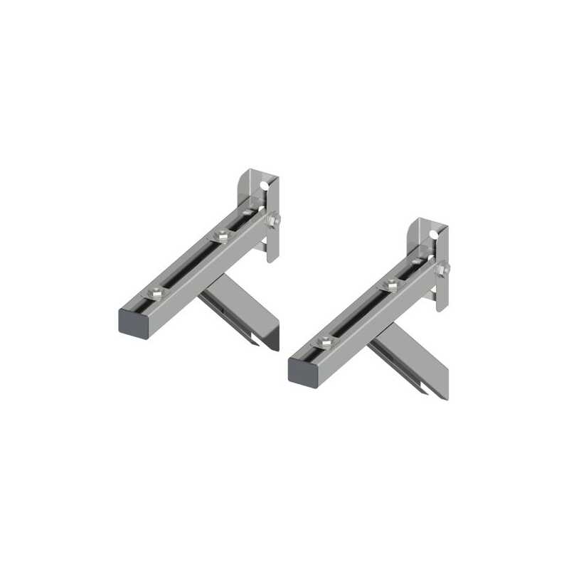 SEM VARIO II Wandkonsole Wandabstand 50 - 100mm  DN 200