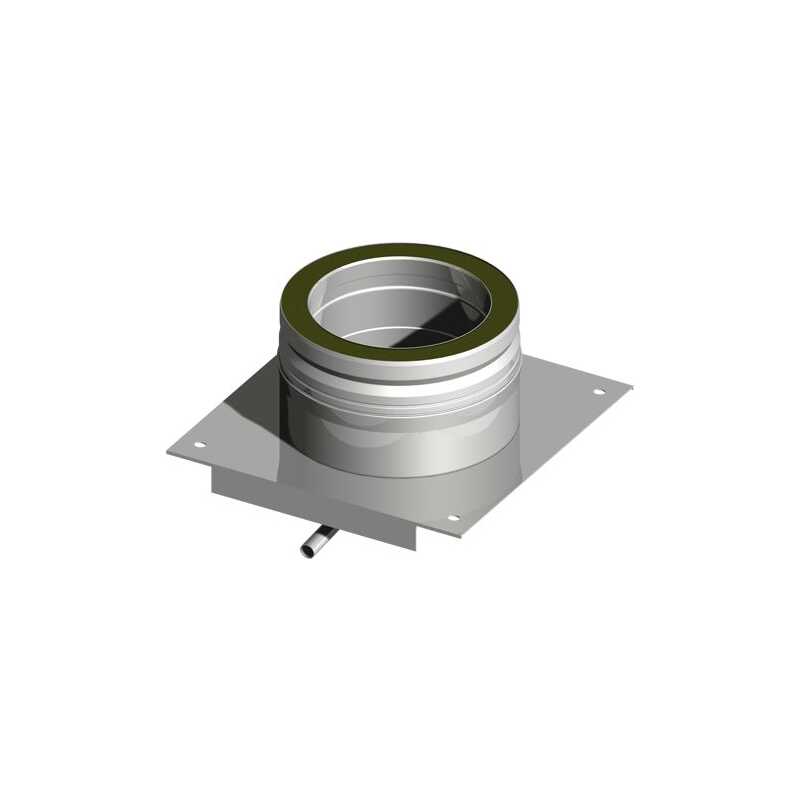 SEM VARIO II Konsolplatte AL mit Ablauf  DN 180