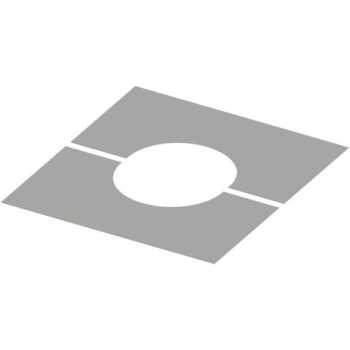 SEM VARIO II Abdeckblende 2-tlg  0 Grad   DN 130