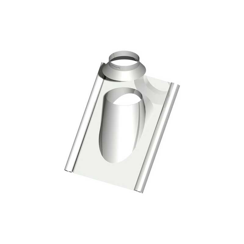 SEM VARIO II Dachdurchf&uuml;hrung&uuml;hrung inkl. Regenabweiser 15-30 Grad   DN 200