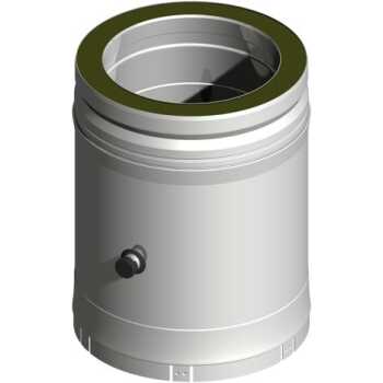 SEM VARIO II Rohr  253 mm mit Mess&ouml;ffnung  DN 100