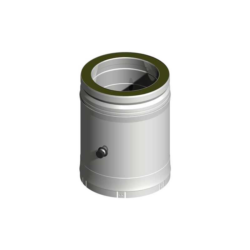 SEM VARIO II Rohr  253 mm mit Mess&ouml;ffnung  DN 180