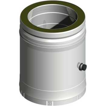 SEM VARIO II Rohr  253 mm mit Kondensatablauf  DN 160