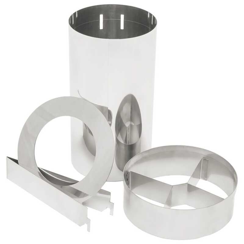 SEM VARIO II Ru&szlig;topf mit Griff + Ring + Kugelfang  DN 180