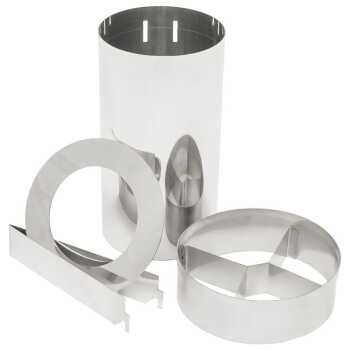 SEM VARIO II Ru&szlig;topf mit Griff + Ring + Kugelfang  DN 180