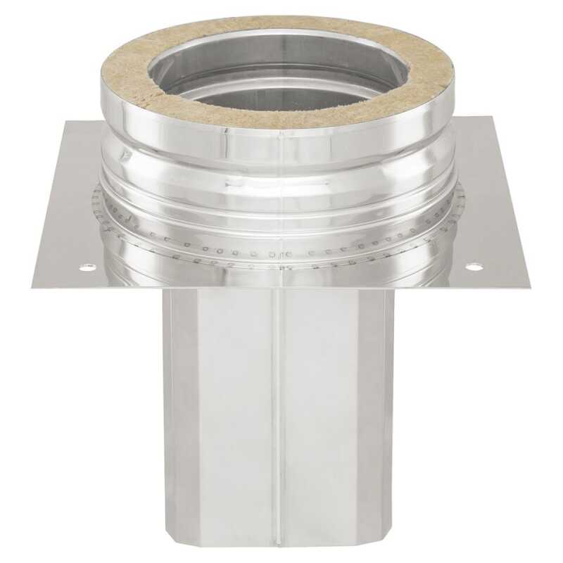 SEM VARIO II Schornsteinverl&auml;ngerung  eckig 2  DN 150