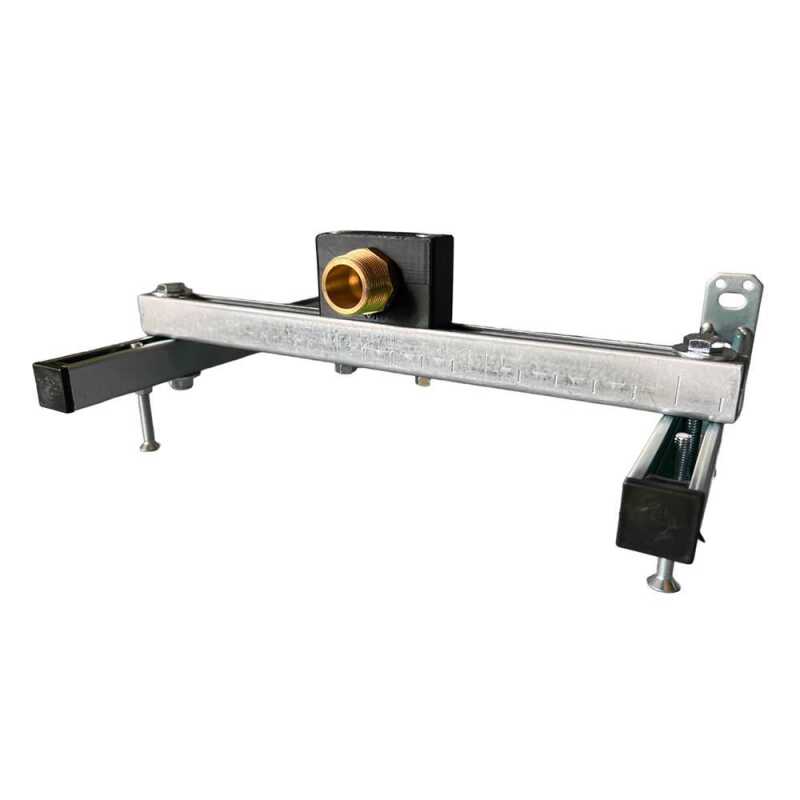 EasyFix Fixpunkt Konsolen,  PEX Einzelrohr 1x40 Anschluss &amp; Klemm&uuml;bergangs Set f&uuml;r Fernw&auml;rmeleitung