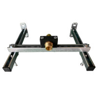 EasyFix Fixpunkt Konsolen,  PEX Einzelrohr 1x40 Anschluss &a