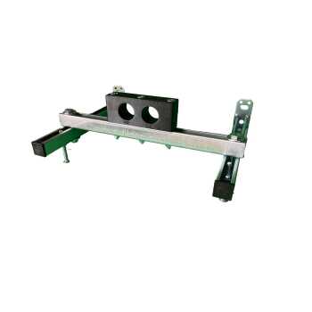 EasyFix Fixpunkt Konsolen, PEX W&auml;rmepumpenrohr 2x32mm Anschluss &amp; Klemm&uuml;bergangs Set f&uuml;r Fernw&auml;rmeleitung