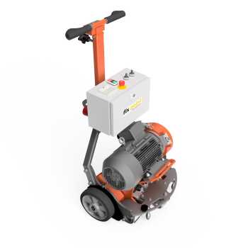 Fußbodenheizungsfräse 4KW mit elektrischem 2WD...