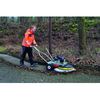 Kehrmaschine Radialbesen WR 870 Honda - GCVx 170 mit Drahtb&