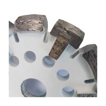 Fu&szlig;bodenheizung-Diamant-Fr&auml;sscheibe mit V-Segment f&uuml;r Fu&szlig;bodenheizung einfr&auml;sen 136 x 15 mm