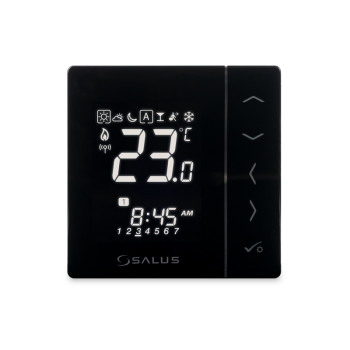 SQ610B Superflacher Funk-Raumthermostat UP 230 V...