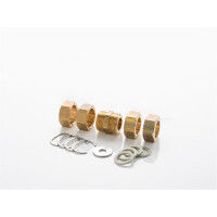Verschraubungssatz, NMC AEROLINE inox terra
