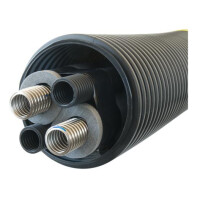 AEROLINE INOX TERRA PE Fernwärmerohr NMC Wärmepump