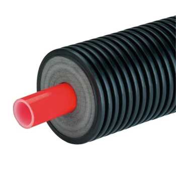 Fernw&auml;rmeleitung AustroPEX single PEX-PEX Einzelrohr 110x10,0 mm | DN 90 | 200 mm | PN6 f&uuml;r Heizung max 95&deg;C von Austroflex (115APE200110)