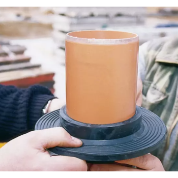 Mauerkragen 240 f&uuml;r Fernw&auml;rmeleitung Spannbereich 220-249 mm