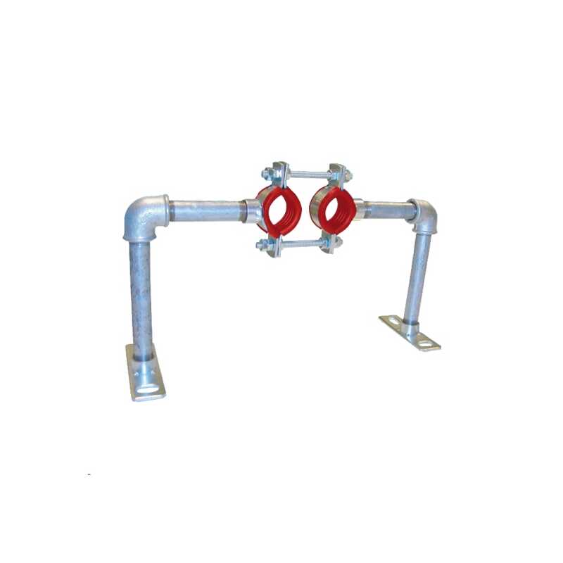 Fixschelle EW Doppelrohr DN25-DN25 f&uuml;r Solar