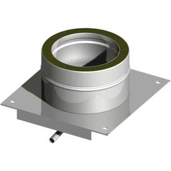 SEM VARIO II doppelwandiger Edelstahlkamin Bausatz 1 DN130 Rauchrohr 130 mm auf Vario ll DN 150 ca. 12,47 m
