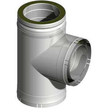 SEM VARIO II doppelwandiger Edelstahlkamin Bausatz 1 DN130 Rauchrohr 130 mm auf Vario ll DN 150 ca. 12,47 m