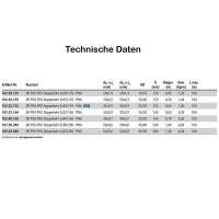 Fernwärmeleitung mit Doppelrohr PN6 für Heizung ma