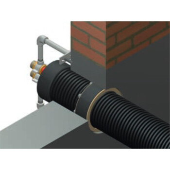 Ringraumdichtung Hauseinf&uuml;hrung Rohrdurchmesser 160mm / Kernbohrung 250mm doppelte Dichtbreite 2x 40mm f&uuml;r Fernw&auml;rmeleitung