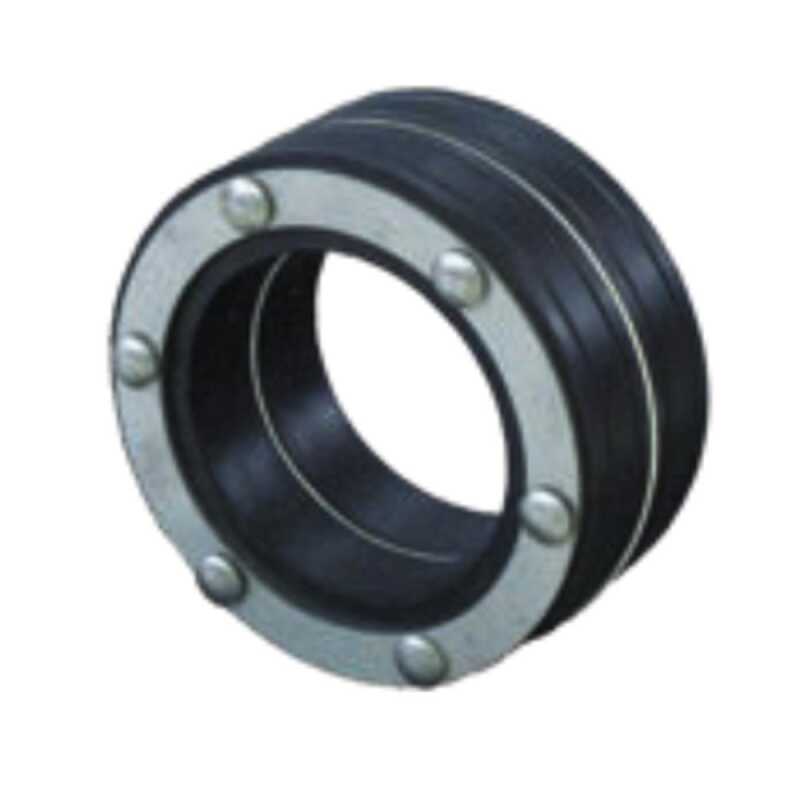 Ringraumdichtung Hauseinf&uuml;hrung Rohrdurchmesser 160mm / Kernbohrung 200mm doppelte Dichtbreite 2x 40mm f&uuml;r Fernw&auml;rmeleitung