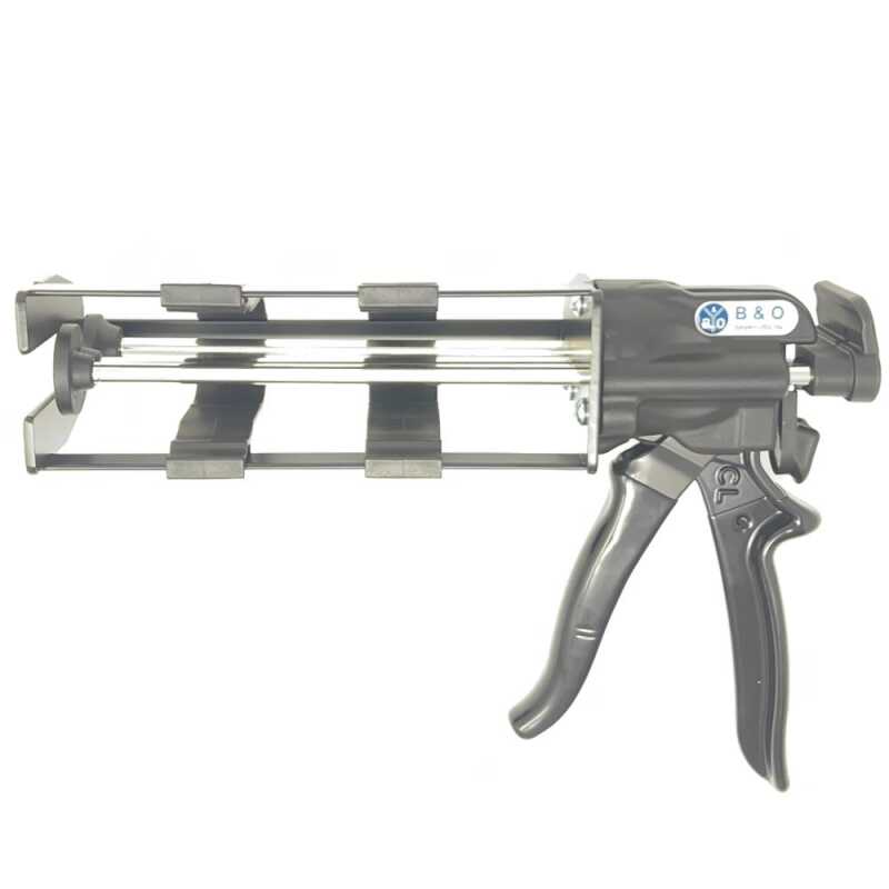 2-Komponenten Profi Auspresspistole/Kartuschenpresse f&uuml;r 400ml Doppelkartuschen 1:1 und 2:1