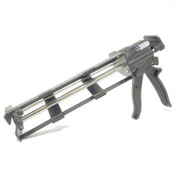 2-Komponenten Profi Auspresspistole/Kartuschenpresse f&uuml;r 585ml (365 +385ml) Doppelkartuschen 3:1