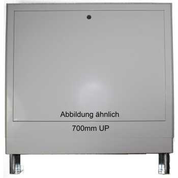 Heizkreisverteiler Station mit 6 Heizkreisen und Unterputz Verteilerschrank 700 mm